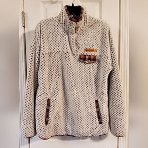 Simply Southern jacket, quarter zip, extra soft, large